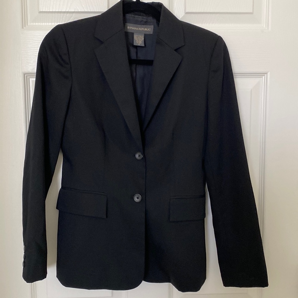 Banana Republic Black suit jacket